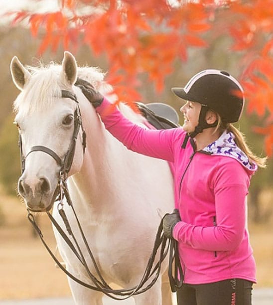 Horse Pilot Girl's Aerotech Jacket Dark Night - Franklin Saddlery